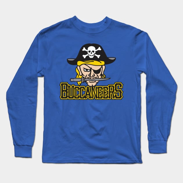 Buccaneers Baseball Logo Long Sleeve T-Shirt by DavesTees